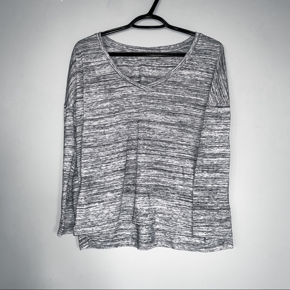 Zara • long sleeved, drop shoulder top